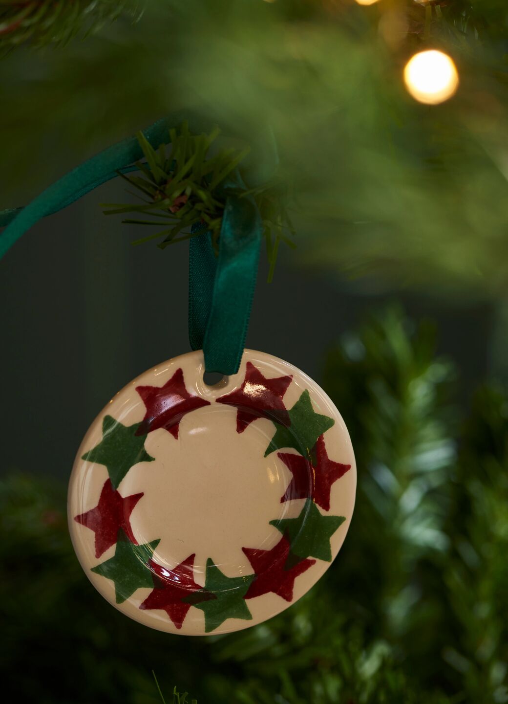 Seconds Christmas Stars Tiny Plate Decoration