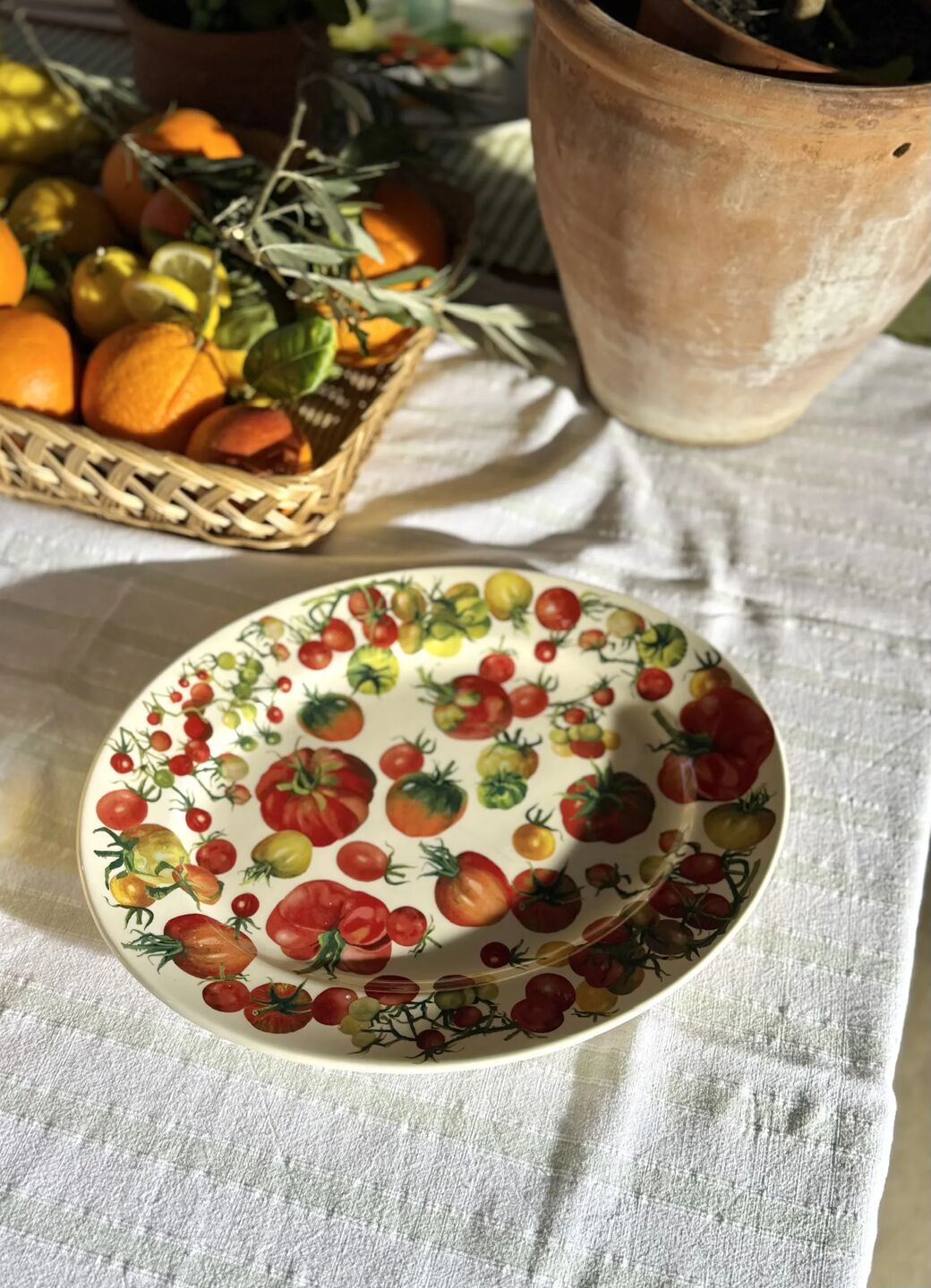 Seconds Tomatoes Medium Oval Platter
