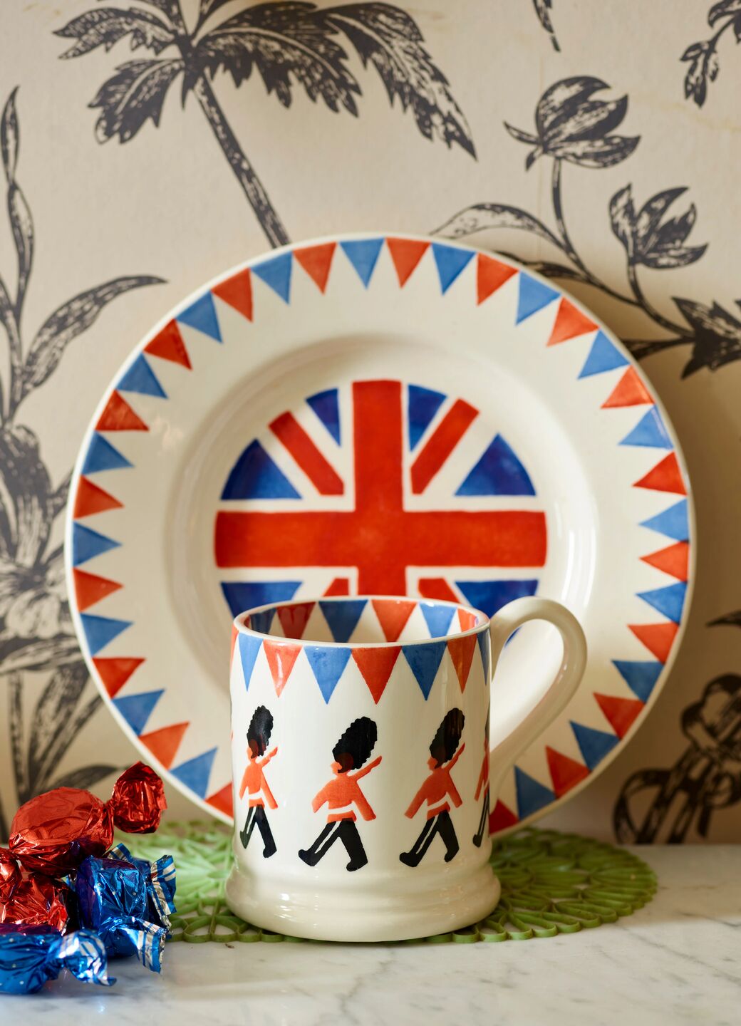 Union Jack 1/2 Pint Mug - Thumbnail 4
