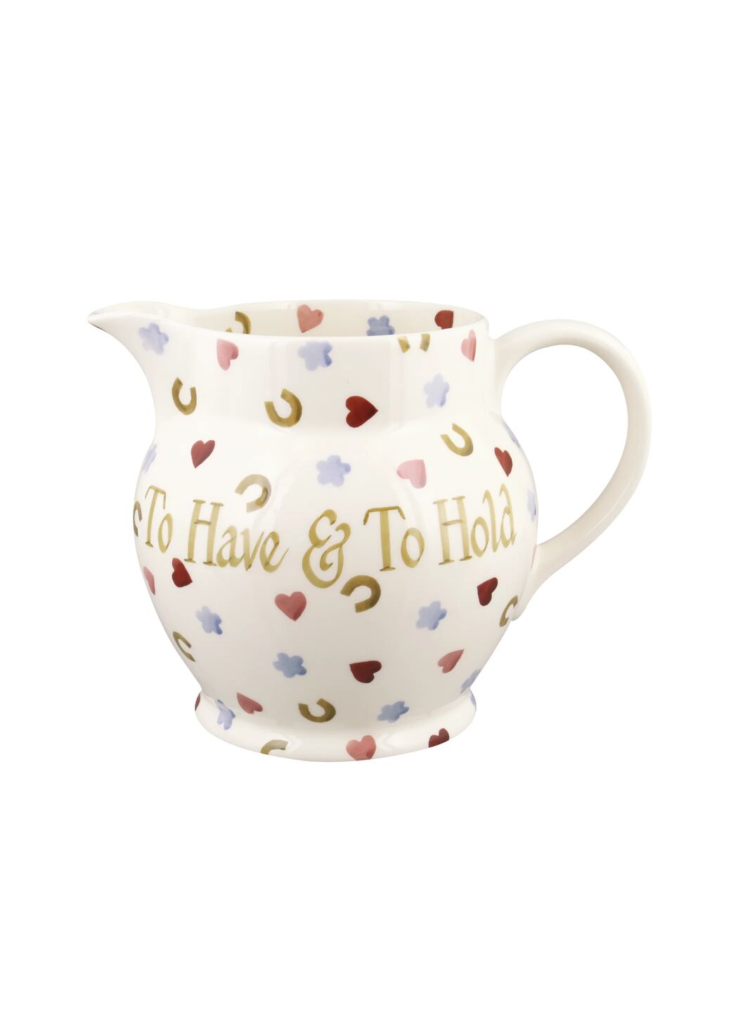 Personalised Wedding Confetti 3 Pint Jug
