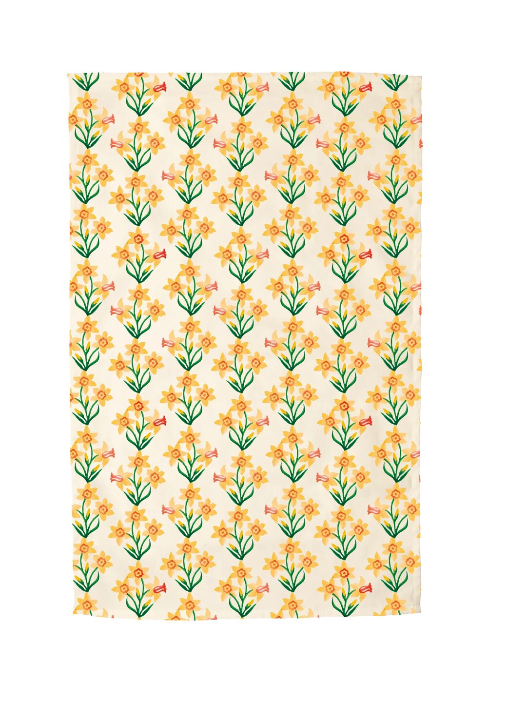 Windblown Daffodils Tea Towel