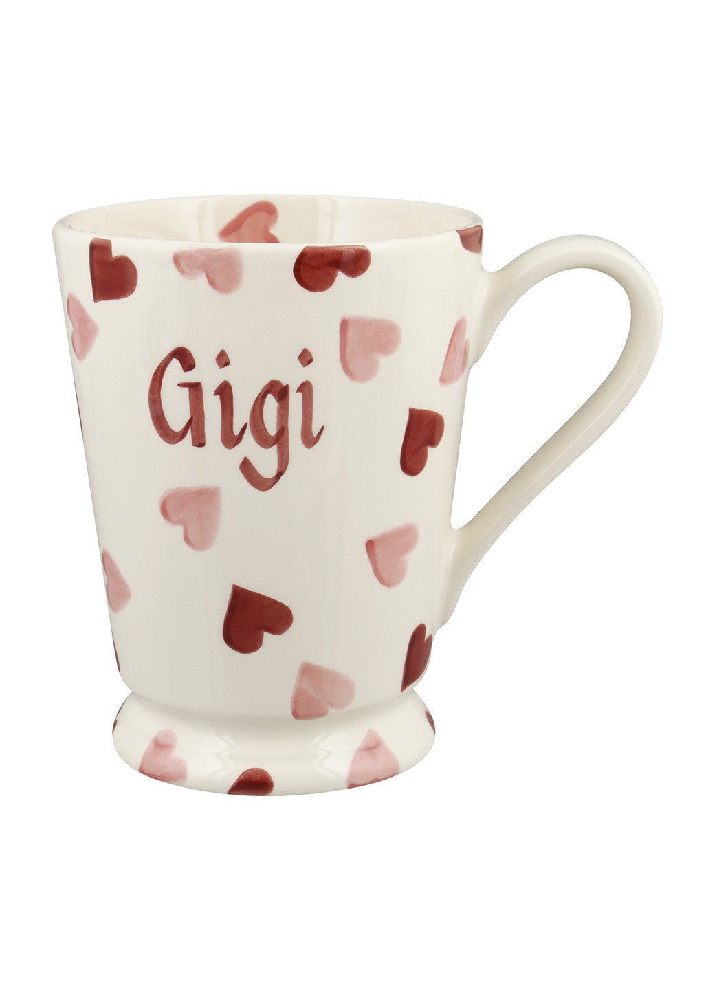 Personalised Hearts Cocoa Mug