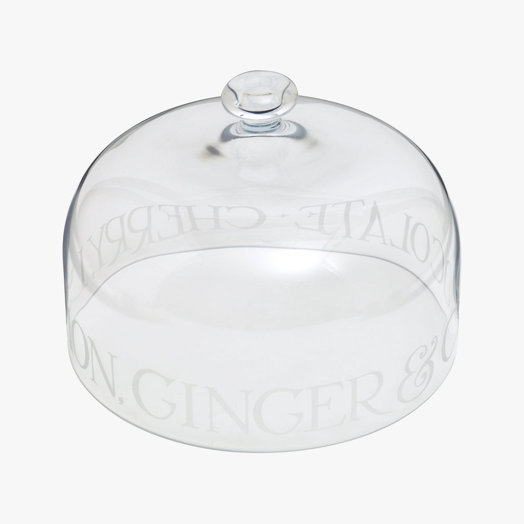 Black Toast Glass Cake Dome Emma Bridgewater UK