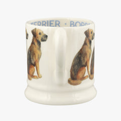 Border Terrier 1/2 Pint Mug