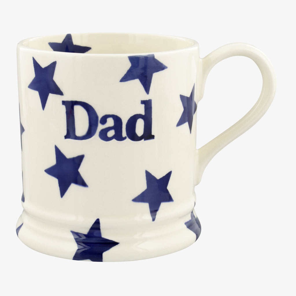 Seconds Blue Star Dad 1 Pint Mug