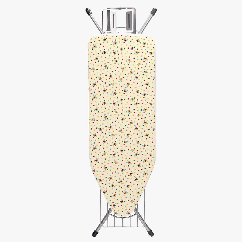 Bumblebee & Small Polka Dot Large Drawstring Ironing Board Cover Emma