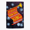 3 Cheers For The King Tea Towel