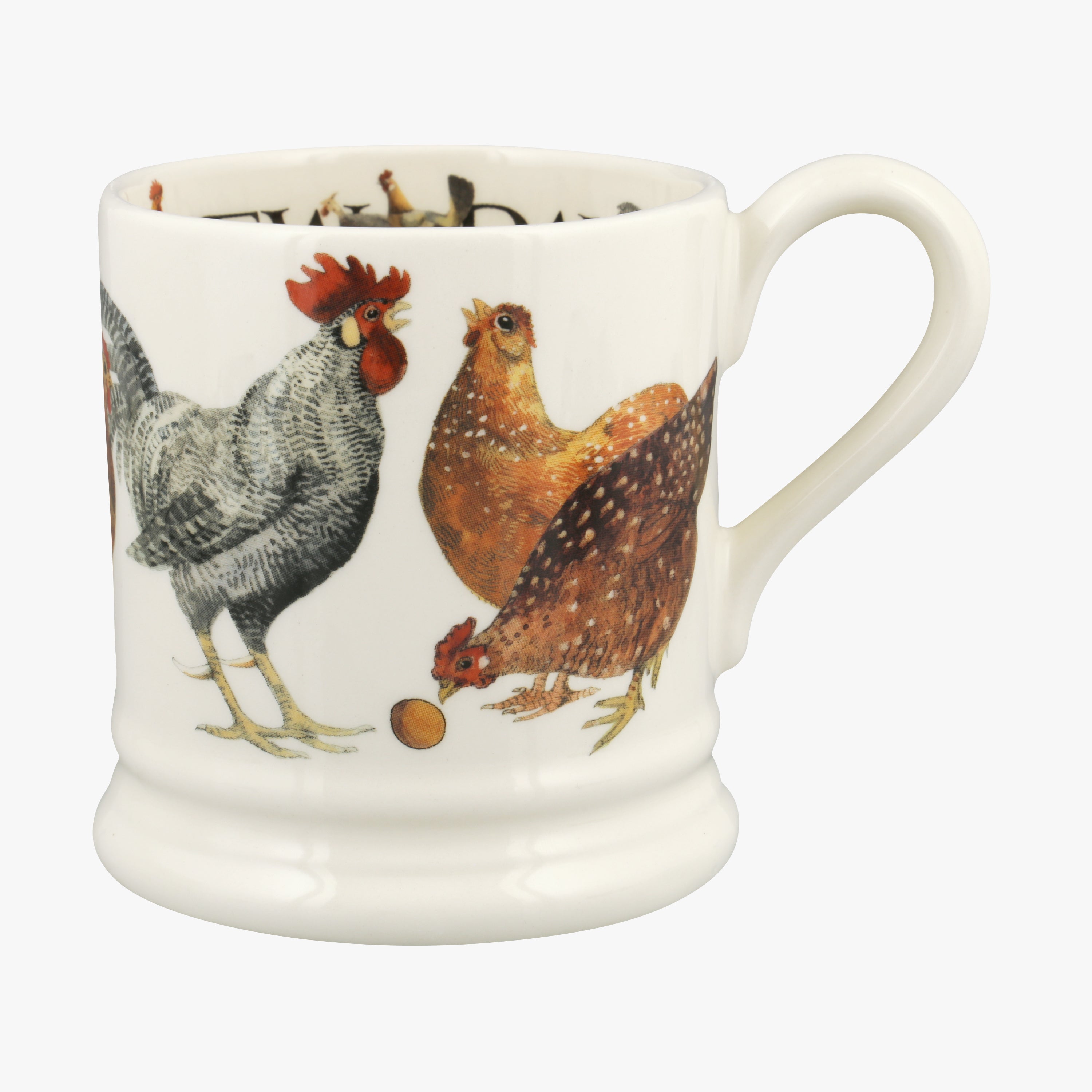 emma bridgewater Seconds Rise & Shine Brand New Day 1/2 Pint Mug