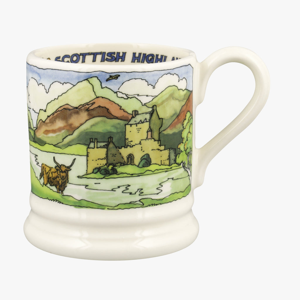 Seconds Landscapes Of Dreams Scottish Highlands 1/2 Pint Mug