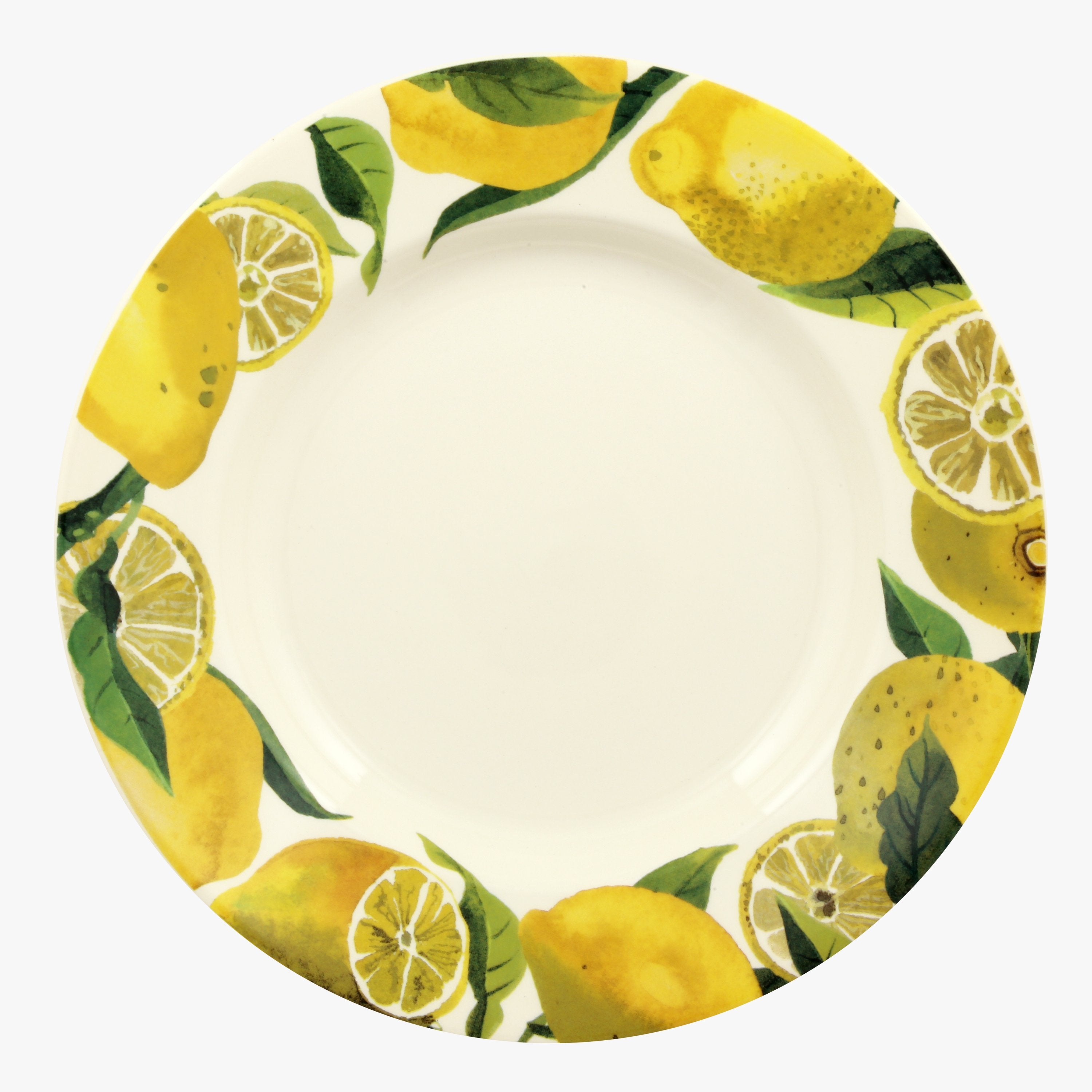 Seconds Lemons Large Dinner Plate, 10.5 Inch