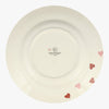 Pink Hearts 10 1/2" Plate