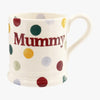 Seconds Polka Dot Mummy 1/2 Pint Mug