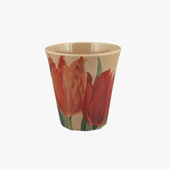 Tulips Rice Husk Beaker