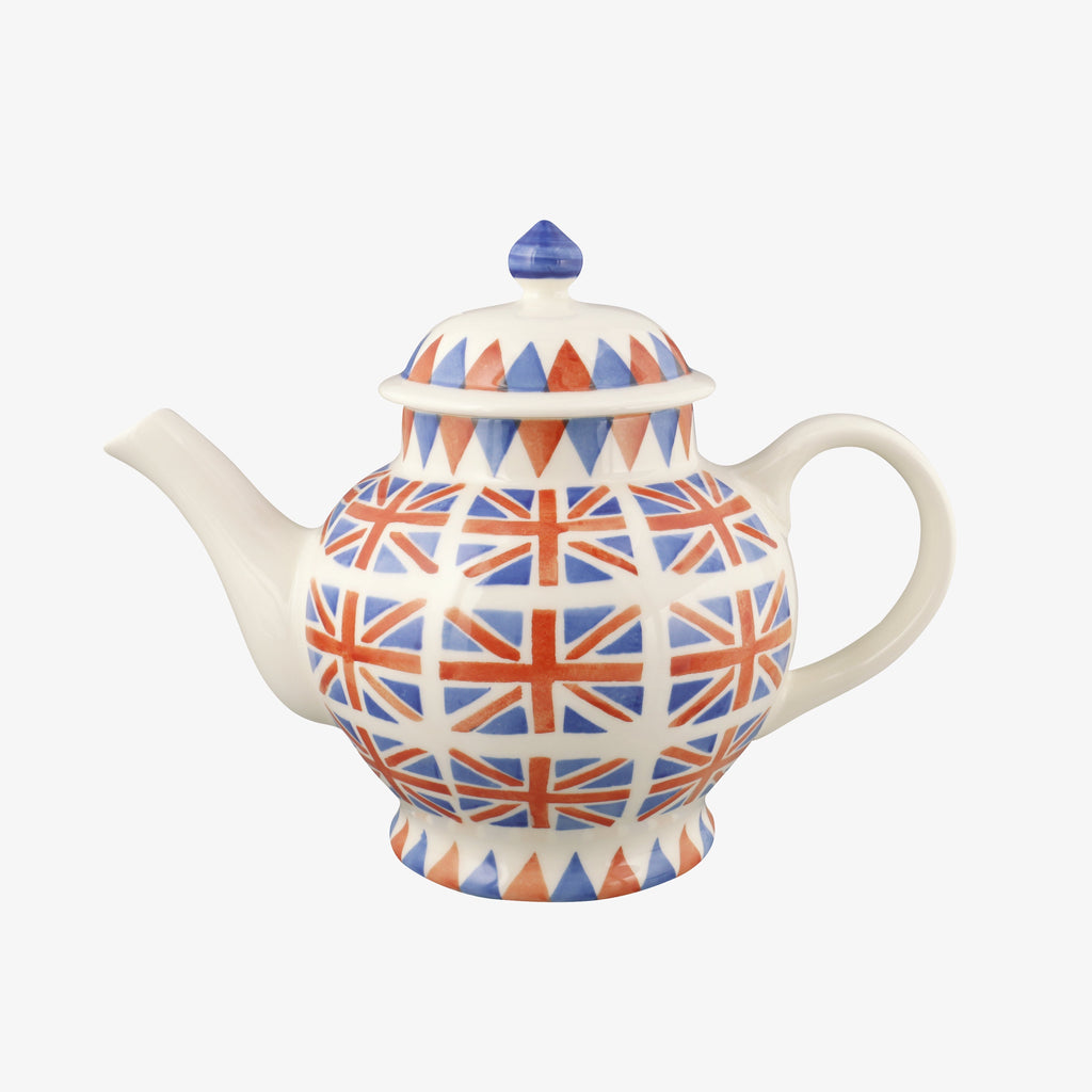 Union Jack 4 Mug Teapot