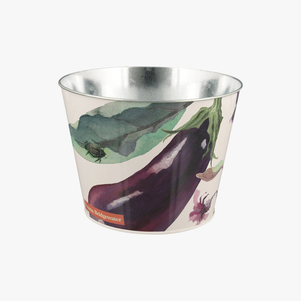 Vegetable Garden Set Of 3 Tin Plant Pots Emma Bridgewater UK