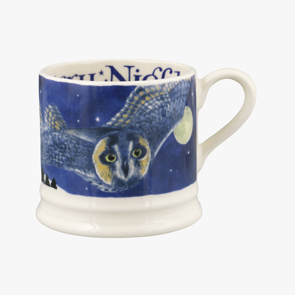 Winter Owl Small Mug