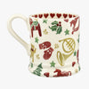 Personalised Christmas Celebration 1/2 Pint Mug