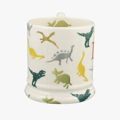 Personalised Dinosaurs 1/2 Pint Mug
