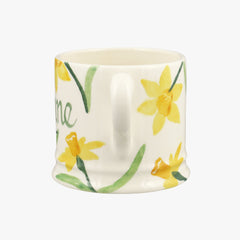 Personalised Little Daffodils Small Mug