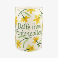 Personalised Little Daffodils Medium Vase
