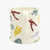 Personalised Polka Gardening 1/2 Pint Mug
