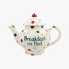 Personalised Polka Dot 4 Mug Teapot