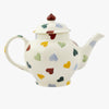 Personalised Polka Hearts 2 Mug Teapot
