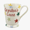 Personalised Polka Star Cocoa Mug