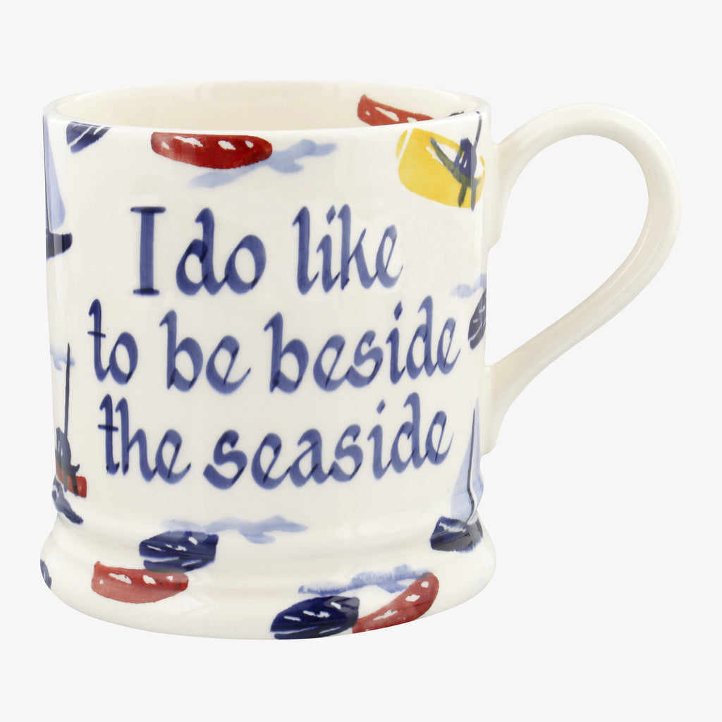 Personalised Scattered Boats 1 Pint Mug