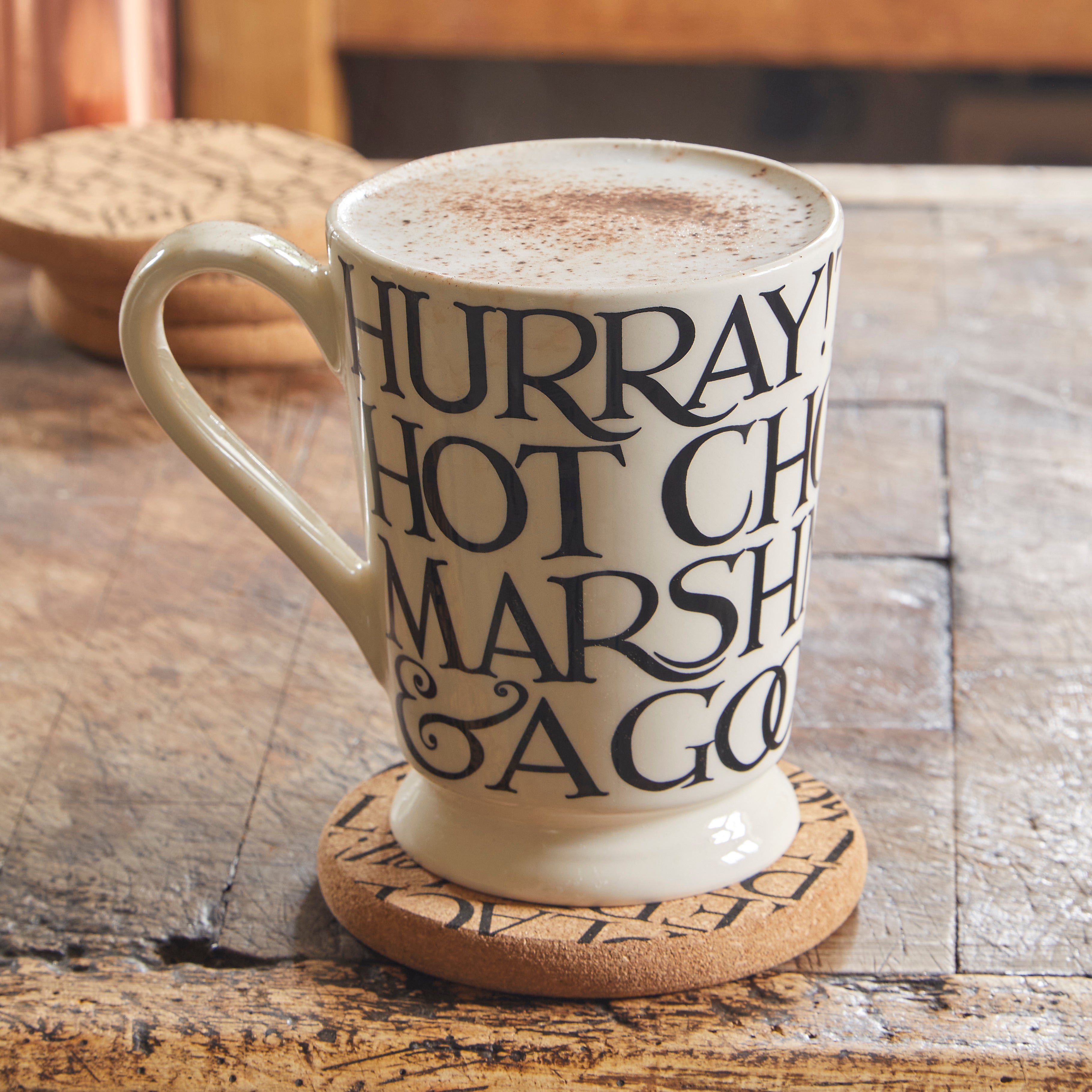 Seconds Black Toast Cocoa Mug