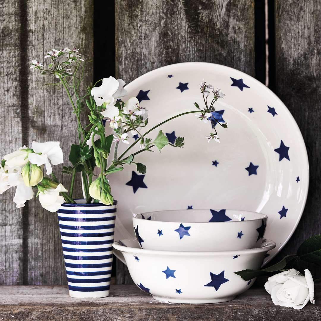 Seconds Blue Star Cereal Bowl – Emma Bridgewater UK