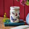 Common Blue Butterfly Large Jam Jar With Lid