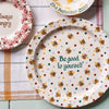 Personalised Bumblebee & Small Polka Dot Serving Plate