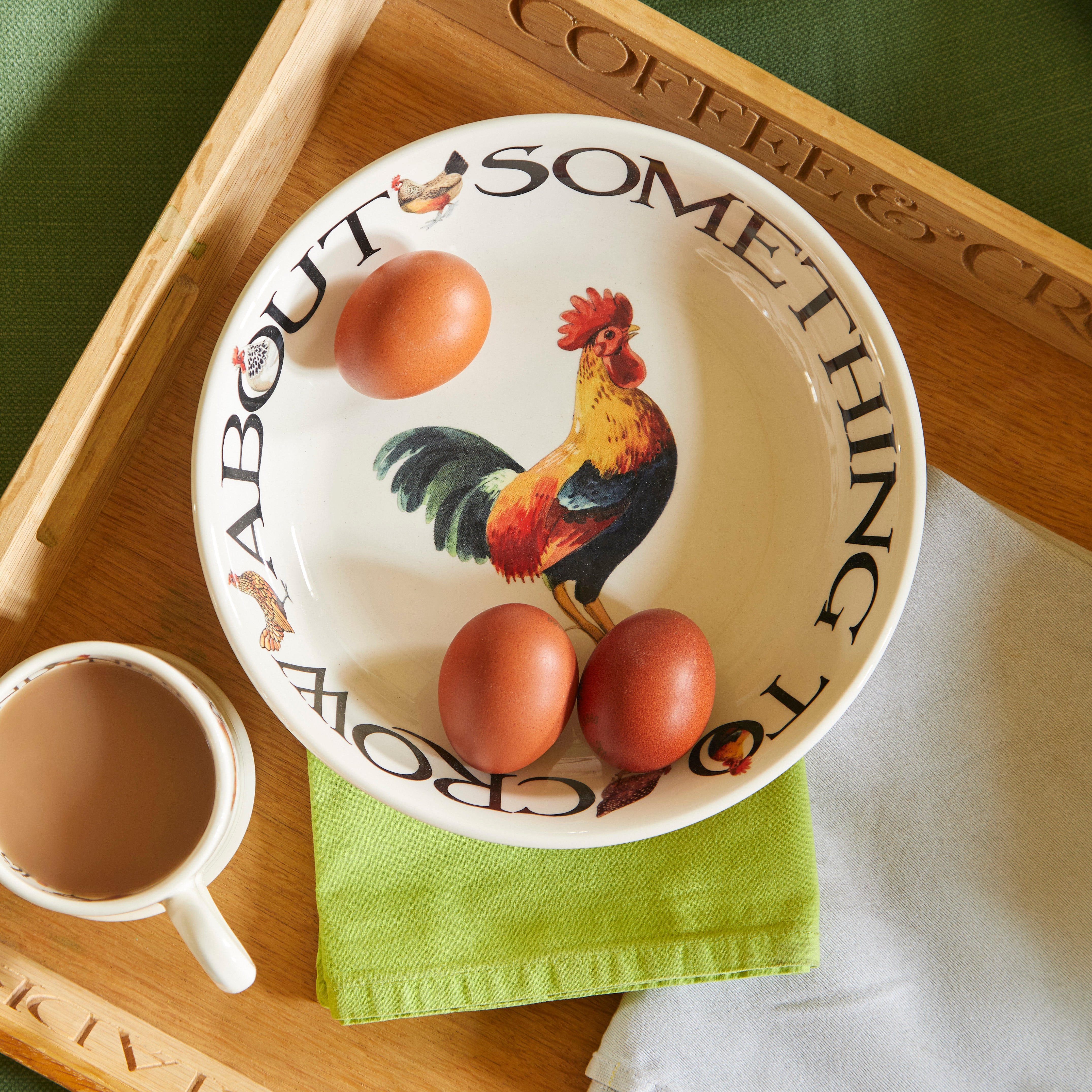 Seconds Rise & Shine Medium Pasta Bowl